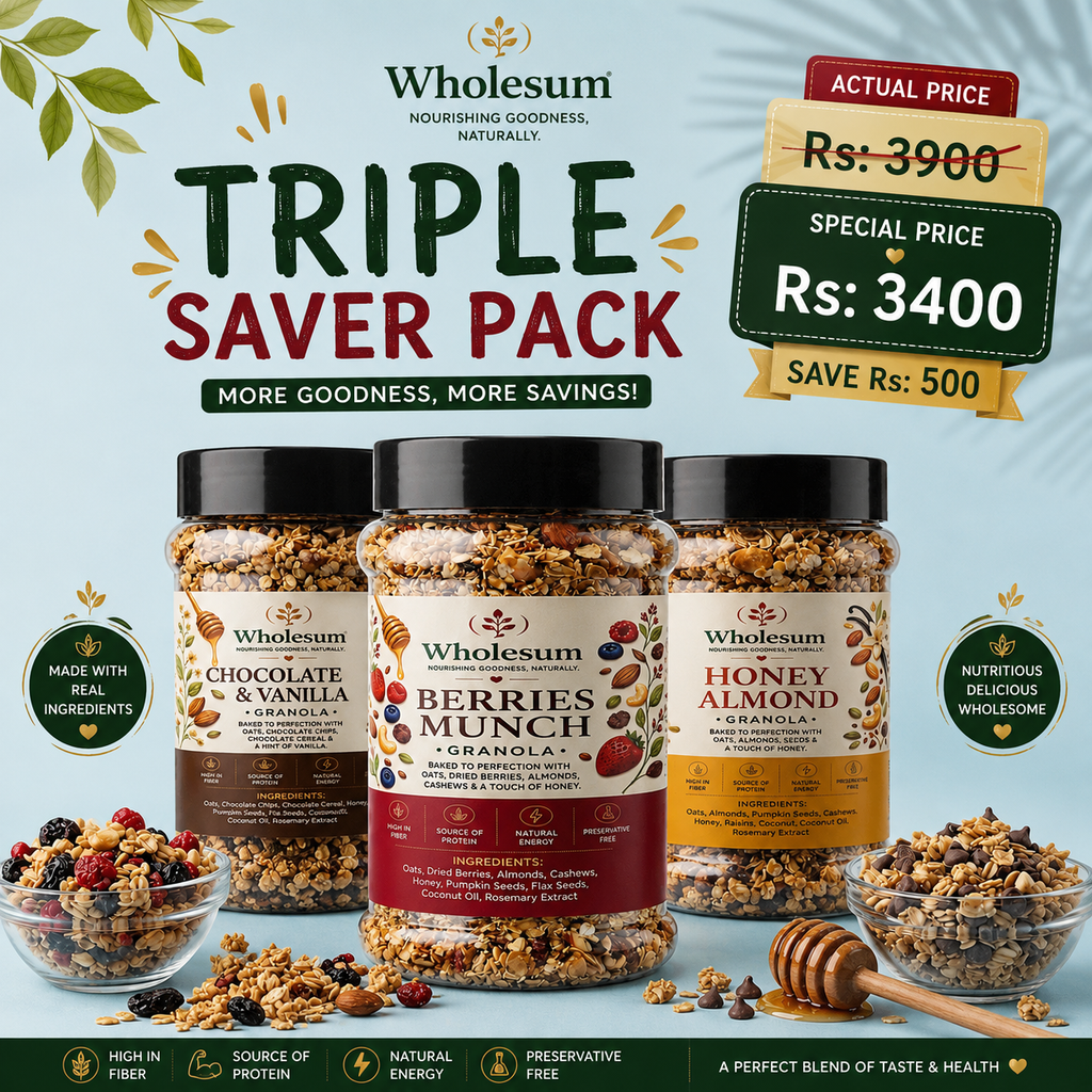 Wholesum Trio Pack (bundle of 3)